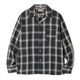 Lot No. SC29377 / RAYON COVERT CHECK OPEN SHIRT
