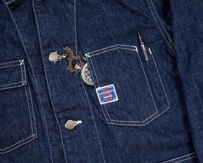 SUPER BIG CAT Railroad Jacket 