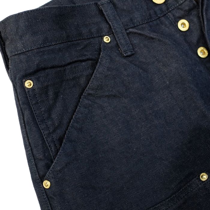 BLACKIE DENIM W KNEE STANDARD PANTS Lot.1906