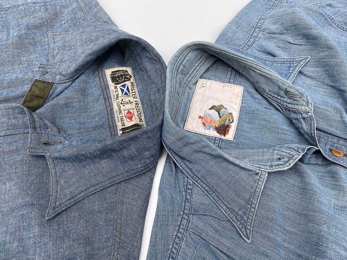 MFSC"WATERFRONT SURPLUS"5oz BLUE CHAMBRAY"M37 SNIPES"