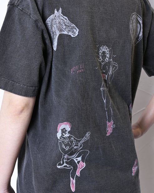 GIANT Tube PG Print S/S TEE(TEXAS)