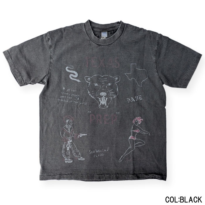 GIANT Tube PG Print S/S TEE(TEXAS)
