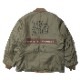 BRADLEY ETO LINER JACKET RED BALL EXPRESS CREW CUSTOM