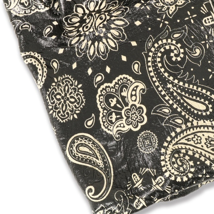 LAMP GLOVES -UTILITY GLOVE SHORTY-PAISLEY BLACK