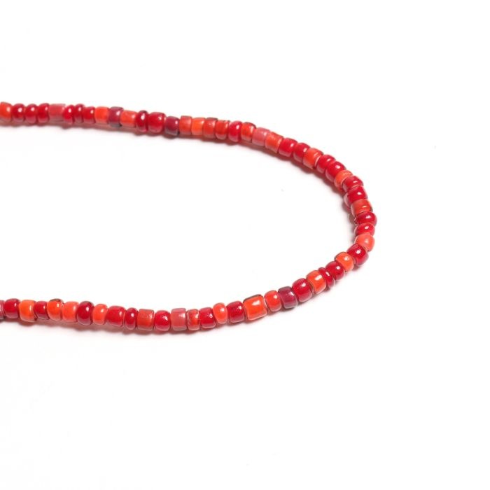 24.26 ANTIQUE BEADS��THUNDERBIRD BEADS NECKLACE