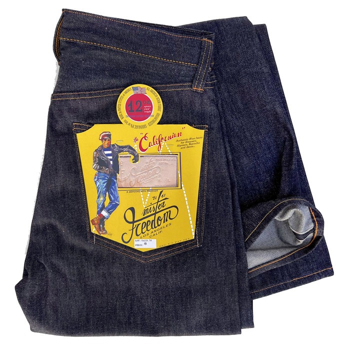 MFSC"MADE IN USA" NOS 12oz CONE DENIM CALIFORNIAN Lot.54 "REISSUE"