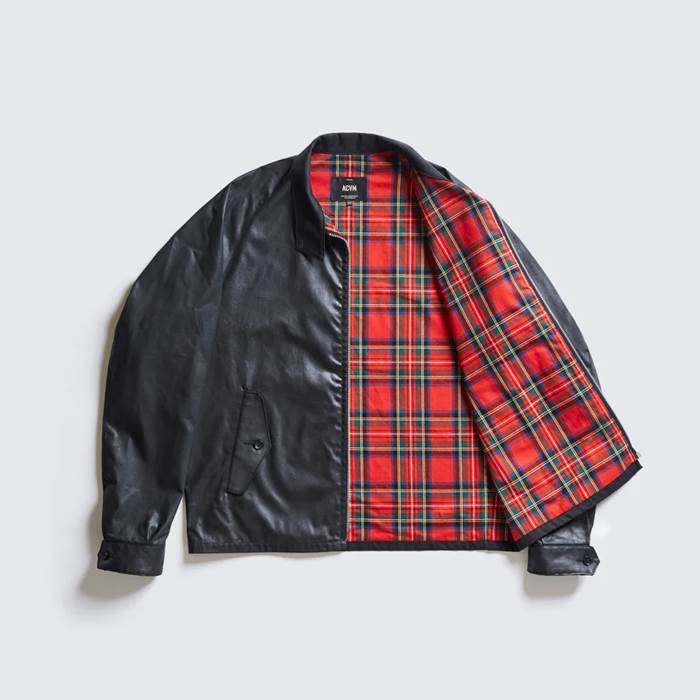 ACV-WX06 WAXED COTTON HARRINGTON JACKET