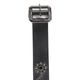JEWEL STUDDED LEATHER BELT��40mm "Flower Pattern"