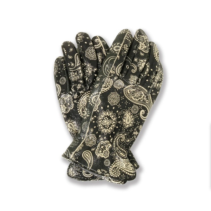 LAMP GLOVES -UTILITY GLOVE STANDARD-PAISLEY BLACK