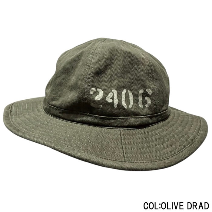 Doughboy Hat "2406 FEILD STENCIL"