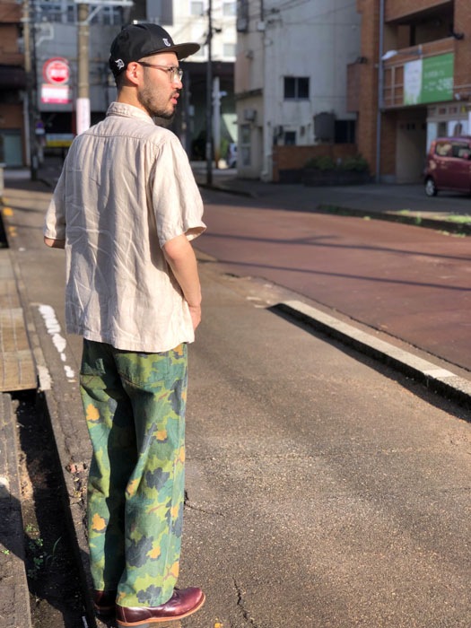 Lot No. BR42452 / MITCHEL PATTERN CAMOUFLAGE TROUSERS CIVILIAN MODEL