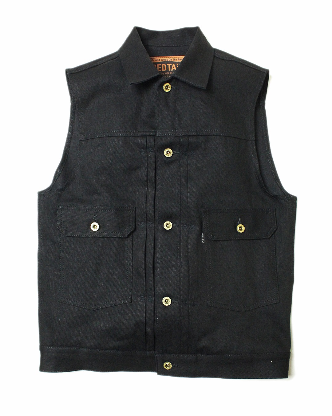 Cross Denim Vest 6th 