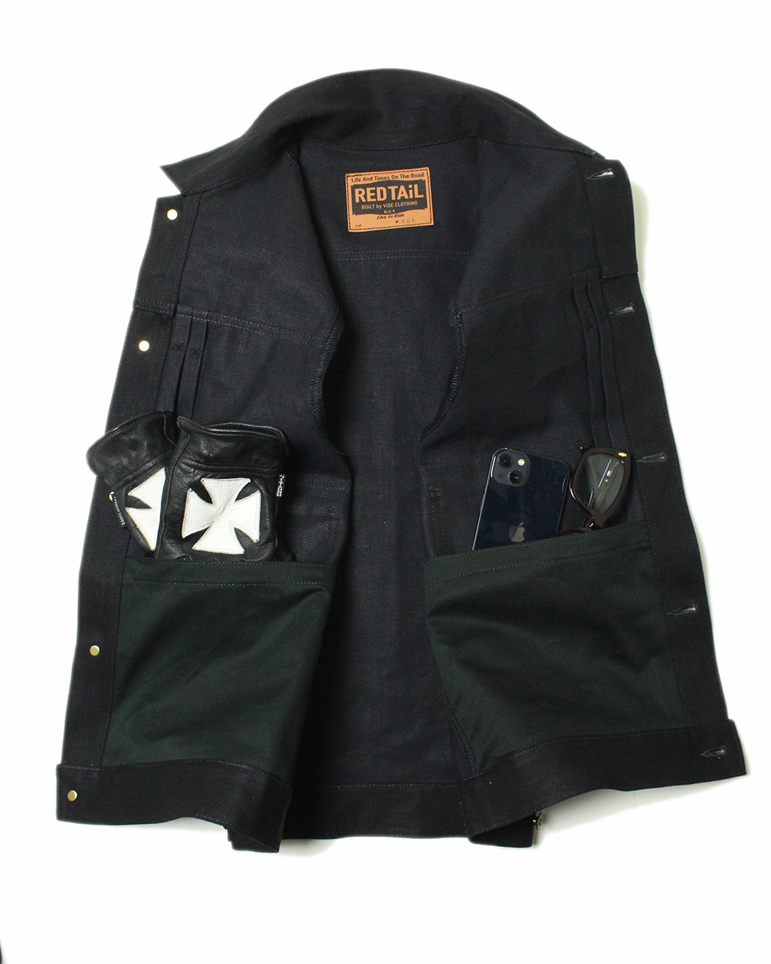 Cross Denim Vest 6th 