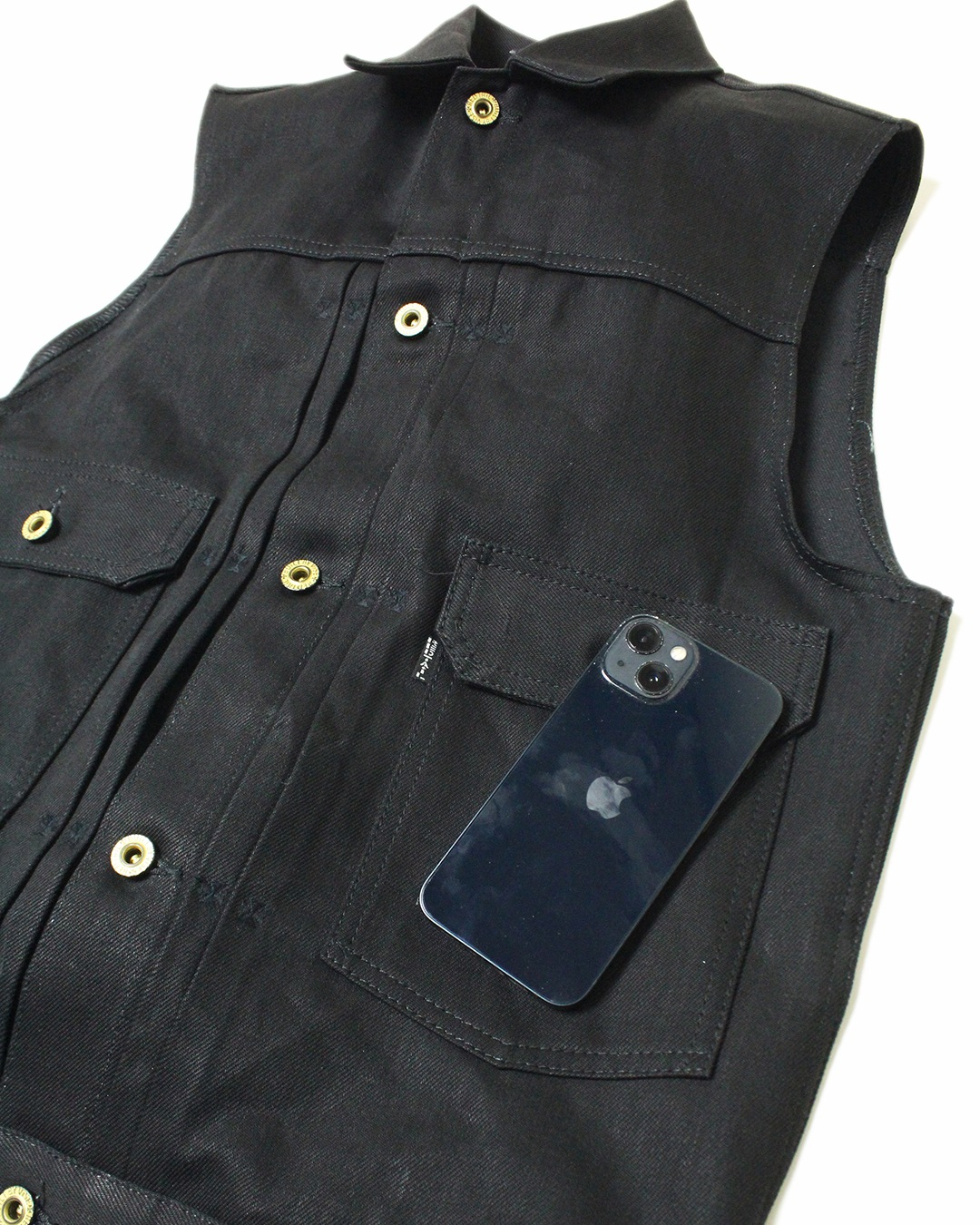 Cross Denim Vest 6th 