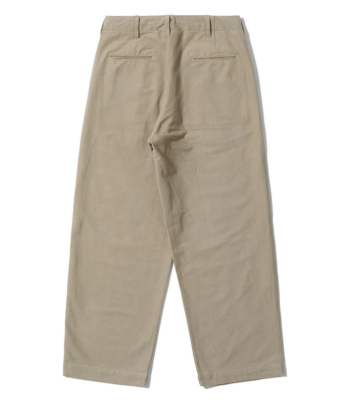 Lot No. MO42557 / MODUCT BAGGY TROUSERS, COTTON, DESERT STORM, KHAKI, TYPE-�� 