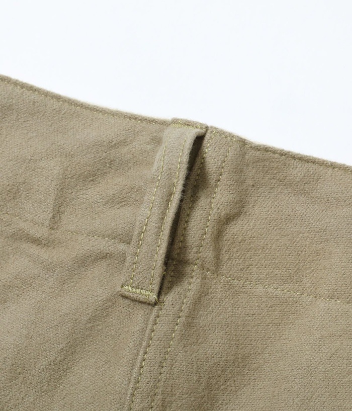 Lot No. MO42557 / MODUCT BAGGY TROUSERS, COTTON, DESERT STORM, KHAKI, TYPE-�� 
