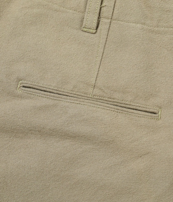 Lot No. MO42557 / MODUCT BAGGY TROUSERS, COTTON, DESERT STORM, KHAKI, TYPE-�� 