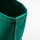 Deluxe Tote Bag/ Green Body x Navy Handle