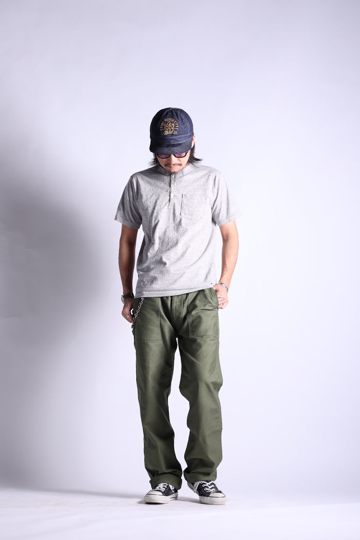 VINTAGE HENLY NECK SS TEE