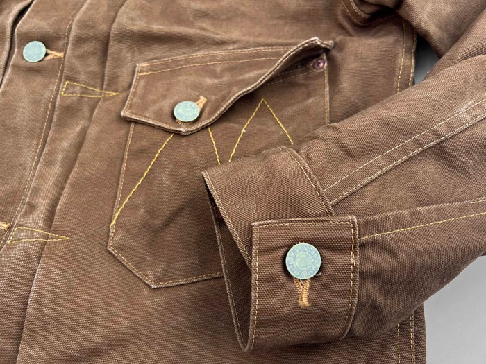 MFSC"MADE IN USA"NOS FRONTIER DUCK RANCH BLOUSE