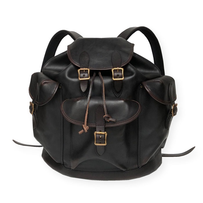 VS-204L LEATHER ARMY RUCKSACK