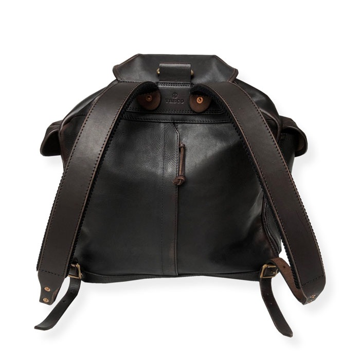 VS-204L LEATHER ARMY RUCKSACK