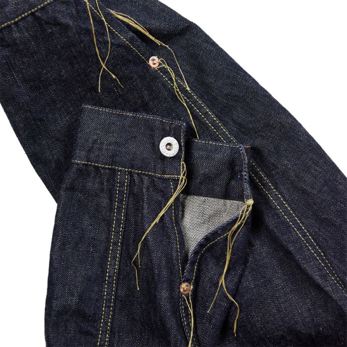 WWII Model Brown Cotton Denim Jacket (One Wash)