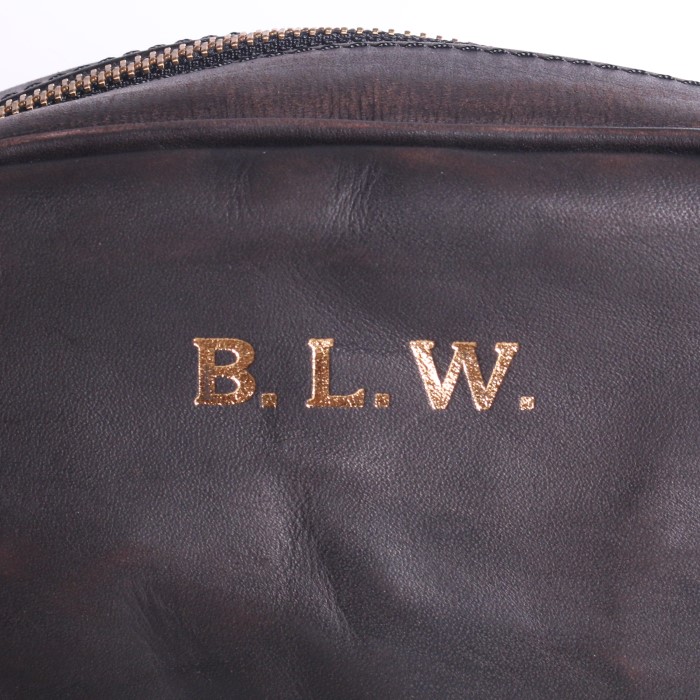 LEATHER OFFICER POUCH BAG
