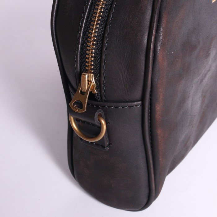 LEATHER OFFICER POUCH BAG