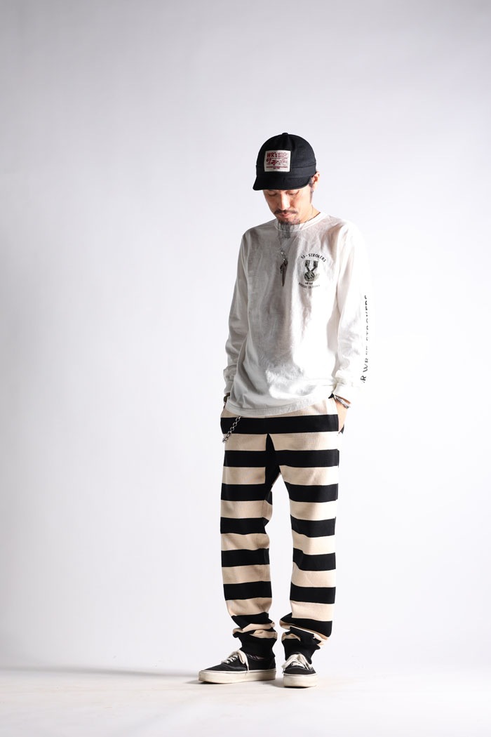 HEAVY BORDER PANTS
