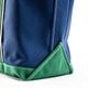 Deluxe Tote Bag/ Navy Body x Green Handle