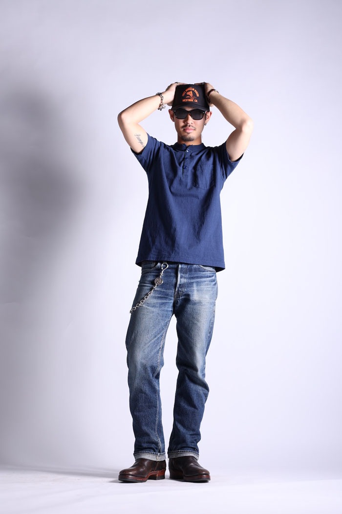 VINTAGE HENLY NECK SS TEE