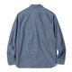 Lot No. BR25995 / BLUE CHAMBRAY WORK SHIRT (LONG SLEEVE) 