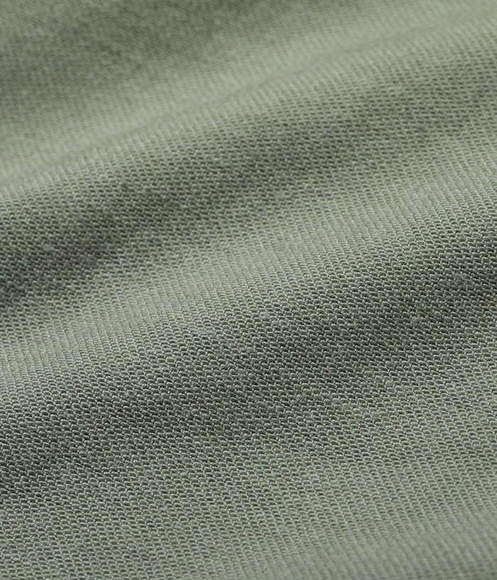 Lot No. BR29586 / SHIRT MAN'S COTTON SATEEN OLIVE GREEN SHADE107 ��DEMILITARIZED ZONE��