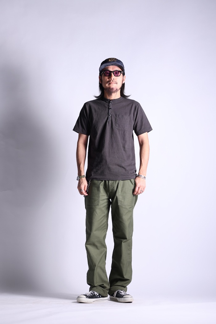 VINTAGE HENLY NECK SS TEE