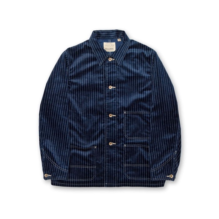 INDIGO WABASH CORDUROY CHORE JACKET 2015-11