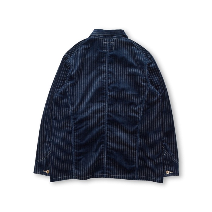 INDIGO WABASH CORDUROY CHORE JACKET 2015-11