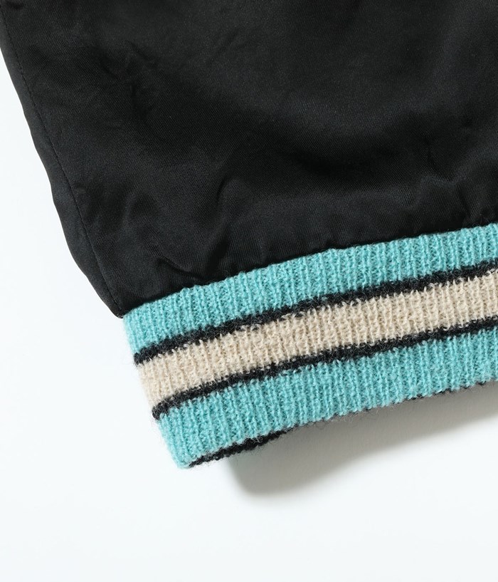 Lot No. TT15712-119 / Acetate Souvenir Jacket TOYO ENTERPRISE 60th Anniversary Special Edition ��WHITE SNAKE�� �� ��JAPAN MAP & SNAKE��