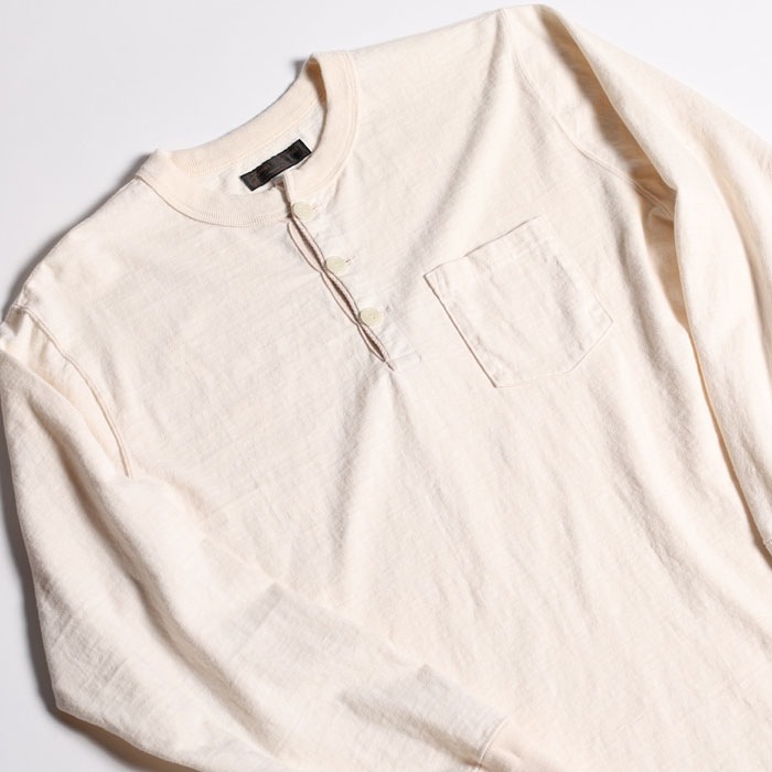 VINTAGE HENLY NECK LS