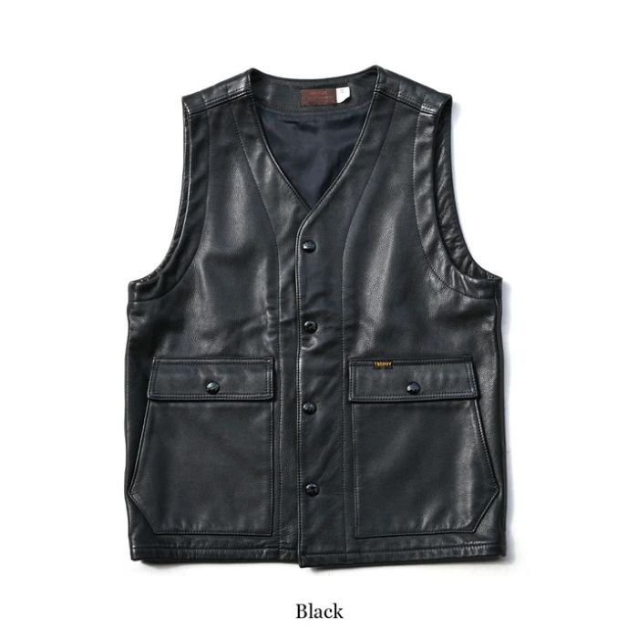 Rancher Steerhide Vest / TRL-07