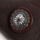 LT-0133 LEATHER STITCHED DEERSKIN BAG