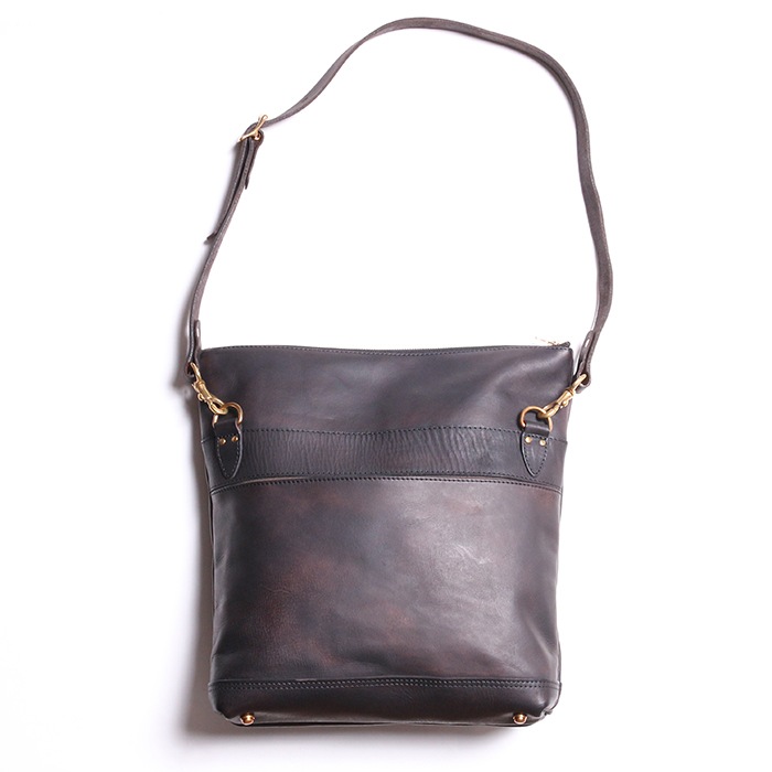 LEATHER NELSON 2WAY BAG -SMALL