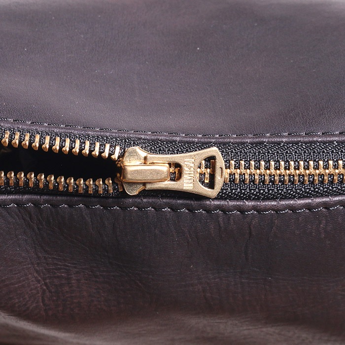 LEATHER NELSON 2WAY BAG -SMALL