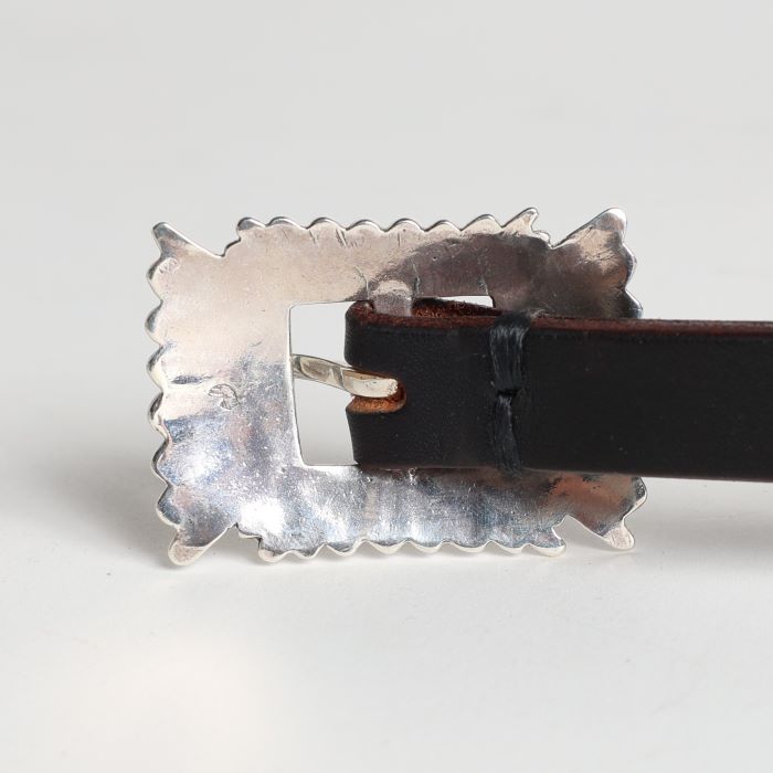 LT-0036 SUNRISE BUCKLE BELT  with CONCHA CUSTOM