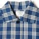 Lot 2231 1900��S INDIGO BLUE and WHITE CHECK BLOUSE
