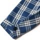 Lot 2231 1900��S INDIGO BLUE and WHITE CHECK BLOUSE