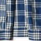 Lot 2231 1900��S INDIGO BLUE and WHITE CHECK BLOUSE