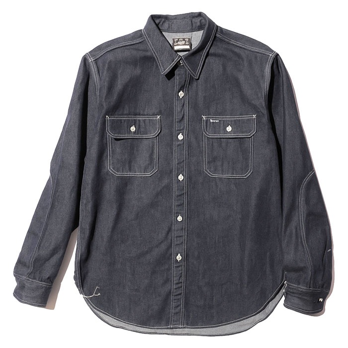 Hillhead Work Shirt/Plain 10oz Denim