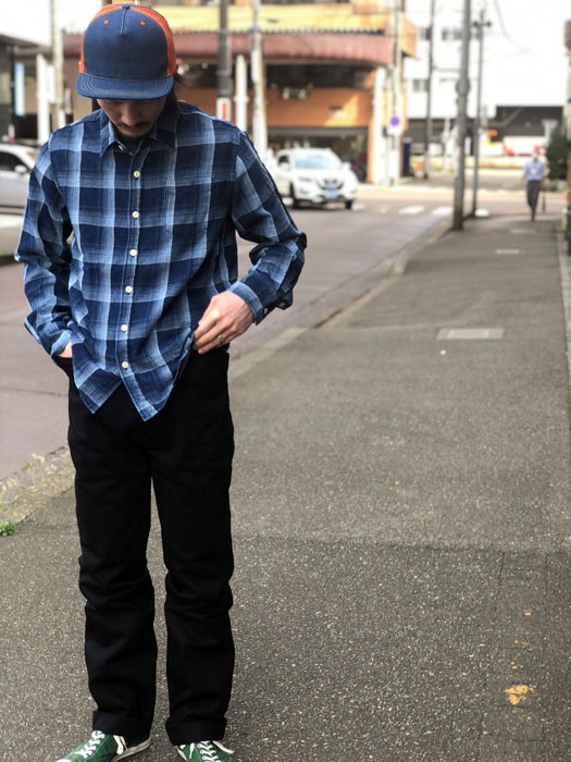 MFSC"TRUCKSTOP"16oz MIDNIGHT DENIM"DEPUTY"PANTS