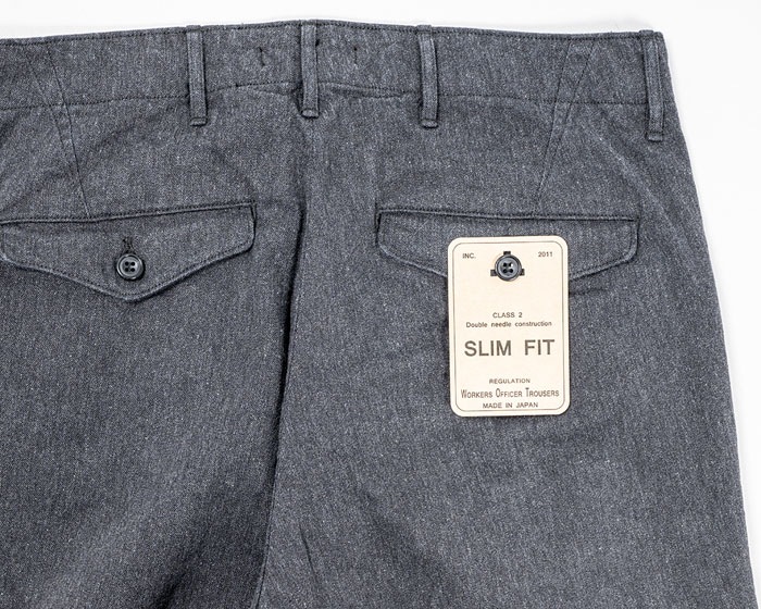 OFFICER TROUSERS SLIM TYPE2